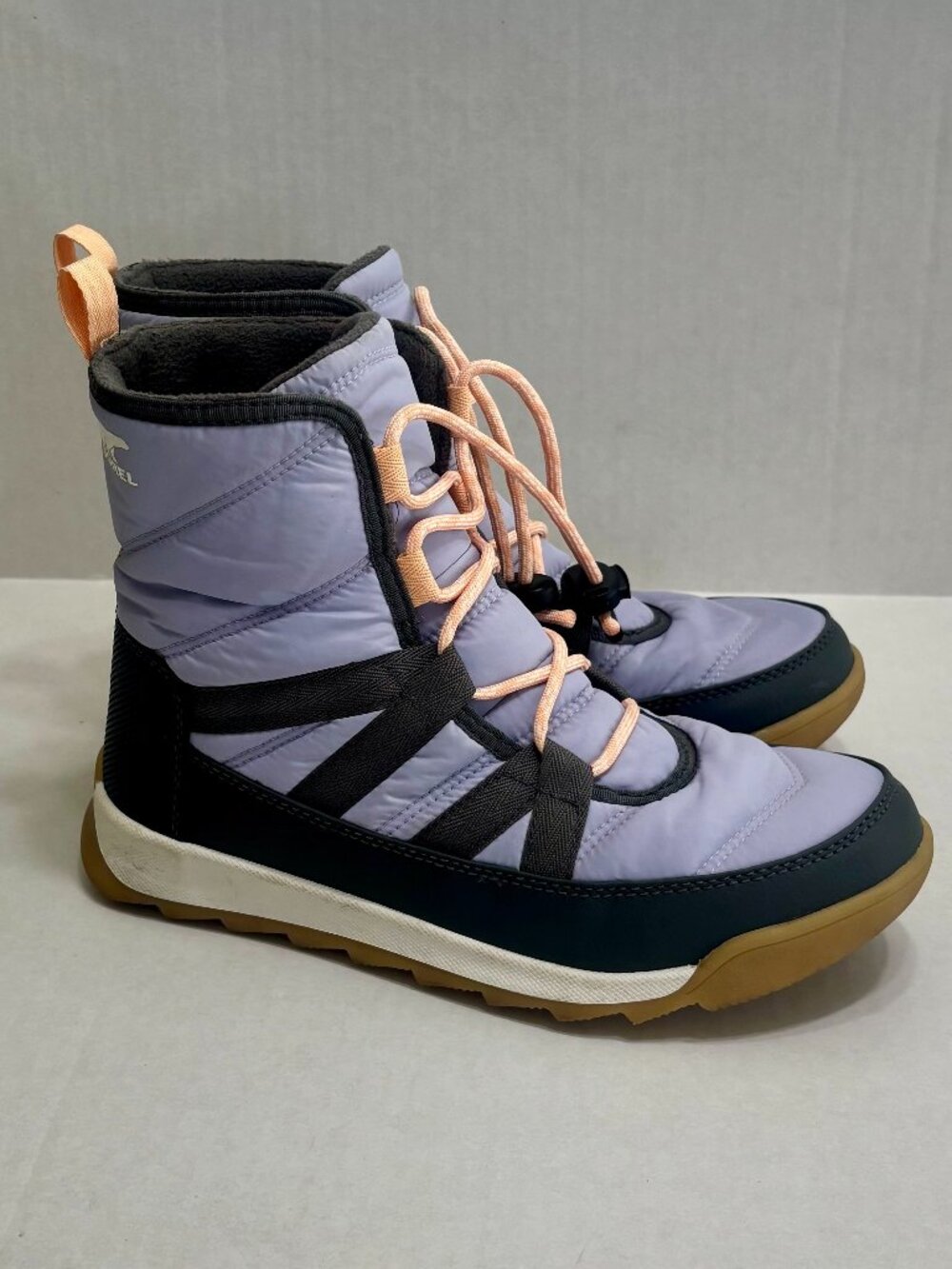 Sorel Youth Youth Whitney II Short Lace Waterproof Boots - Twilight, Grill Size5